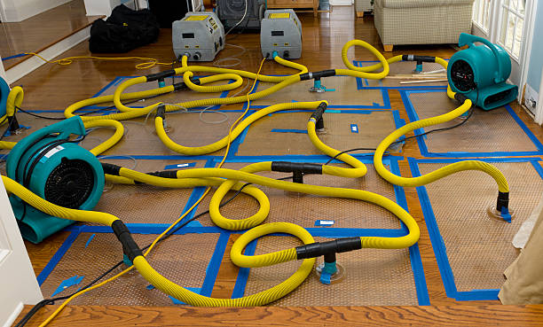 Professional Structural Drying And Dehumidification technician working in Mecca, CA